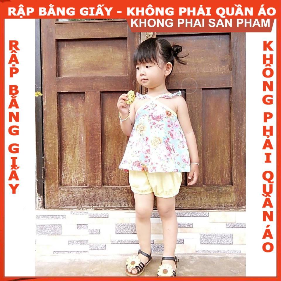 Rập giấy A0 be gái mã R170 (BẢN VẼ)