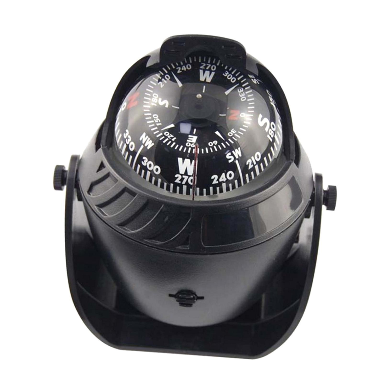 LED Light  Electronic Digital Car Compass for Boat  Truck