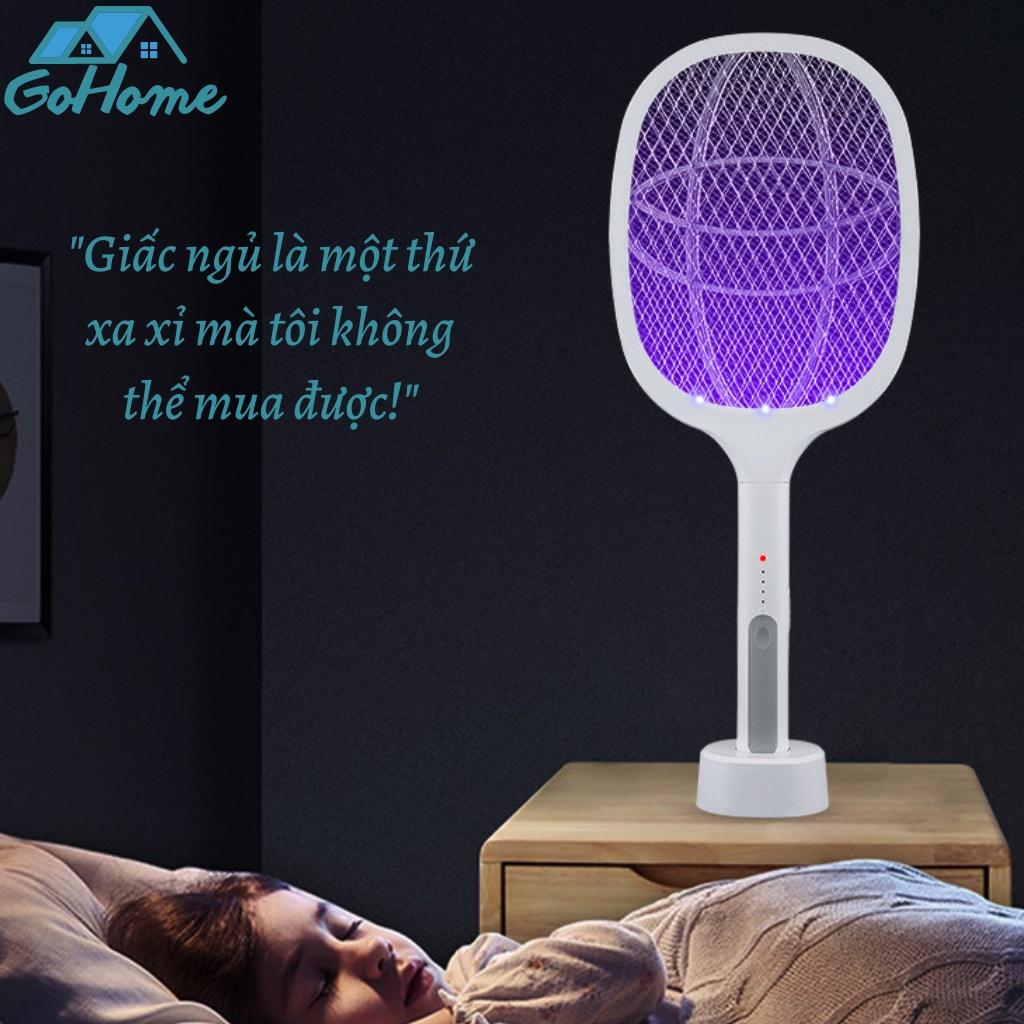 Vợt Muỗi thông minh kiêm Đèn Bắt Muỗi đa chức năng 2 trong 1 Nhựa ABS cao cấp An toàn