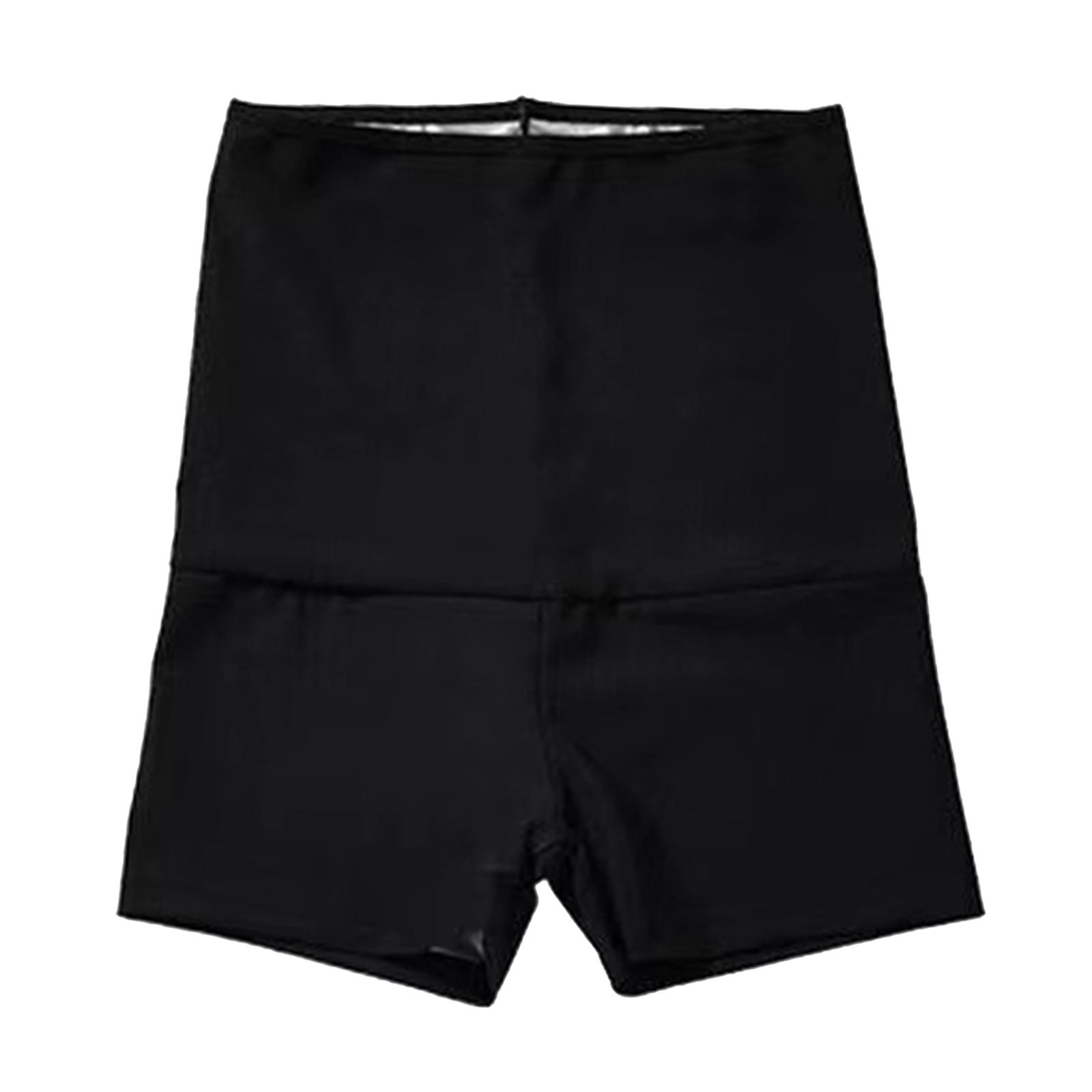 2x Women Sauna Pants Slimming Tummy Gym Summer Thermo Shapewear Shorts
