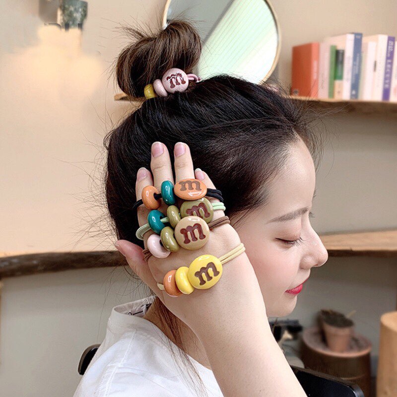 Dây cột tóc dễ thương nhiều màu sắc - Sara Accessories