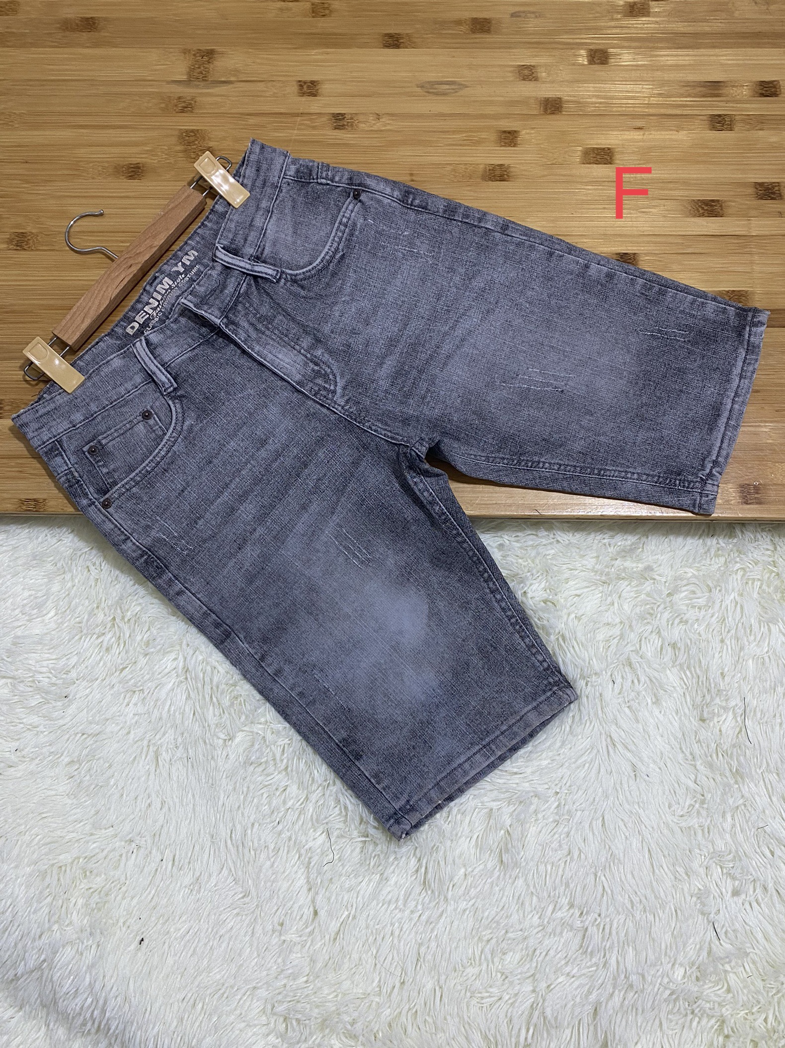 Quần SHORT jean NAM  cao cấp có size 28-38 . Vải dày và co giãn