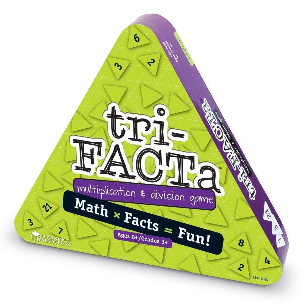 Learning Resources Bộ học toán phép nhân và chia - tri-FACTa Multiplication & Division Game