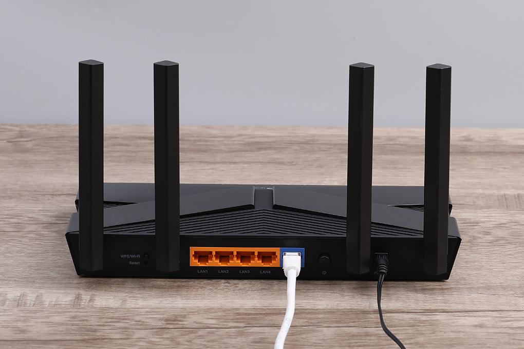 Bộ Phát Sóng Wifi Router Chuẩn Wifi 6 Băng Tần Kép TP-Link Archer AX1500 Đen - Hàng chính hãng