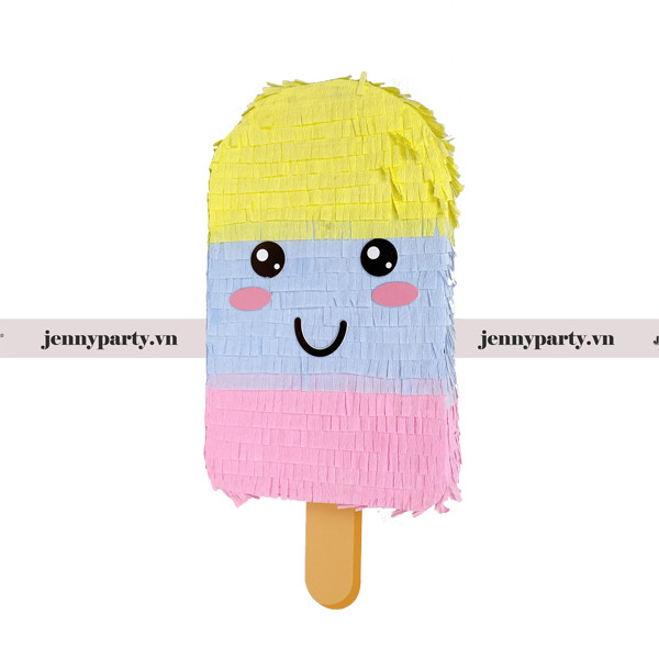 Trò chơi đập kẹo vui nhộn cho ngày sinh nhật của bé - PINATA CÂY KEM (ICE CREAM)