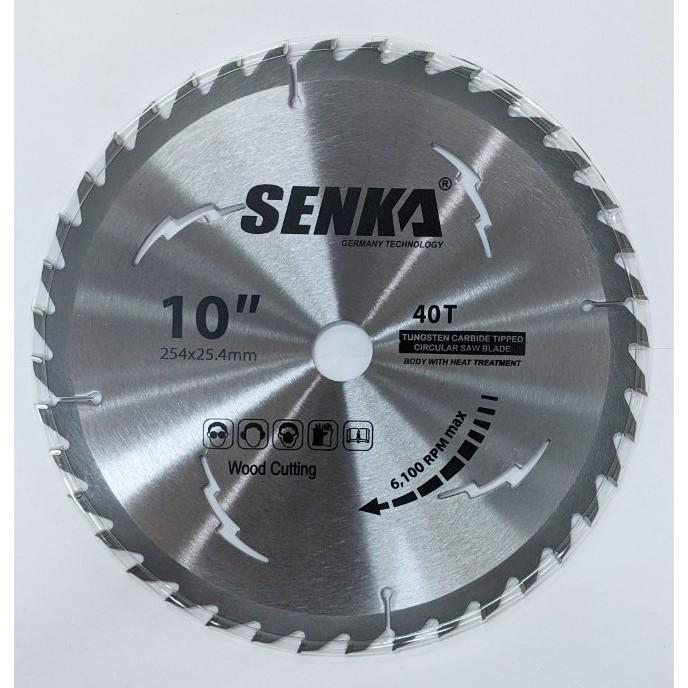 Lưỡi cưa hợp kim SENKA CẮT GỖ 254mm cốt 25.4