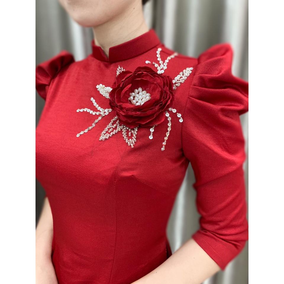 Áo dài tây thi hiết kế cao cấp mới