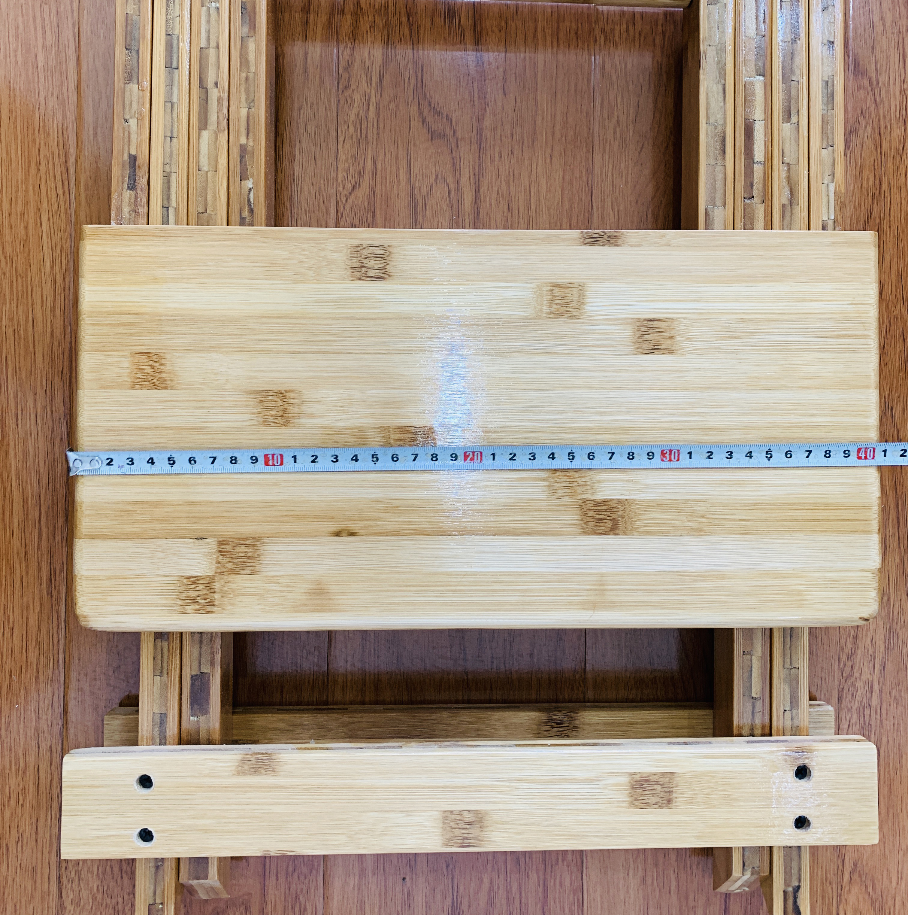 Bàn gỗ gấp xếp mini gấp gọn để được cốp ô tô bằng gỗ Tre Tự Nhiên Màu Vàng Vân gỗ Tre rất đẹp, Dùng để di du lịch,dã ngoại - Bàn gỗ gấp gọn đi dã ngoại du lịch
