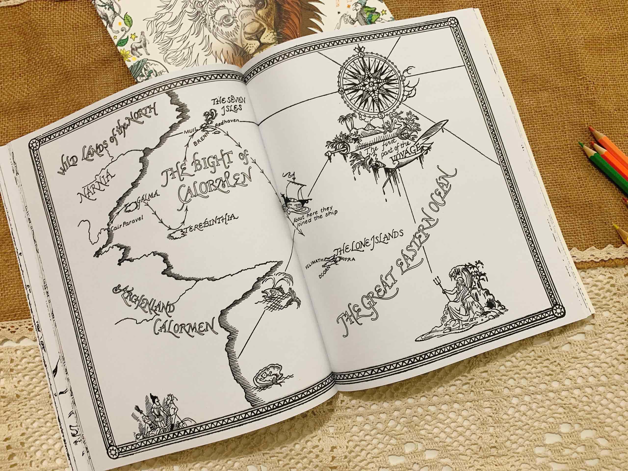 The Chronicles of Narnia Colouring Book