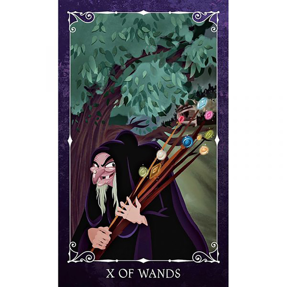 Bộ Bài Disney Villains Tarot 78 Lá Bài Thông Điệp Từ Các Vai Phản Diện Trong Cuộc Sống