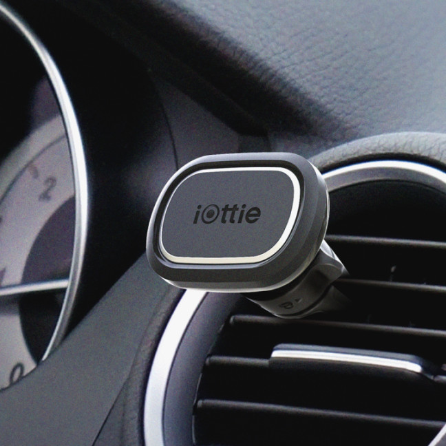 Giá Đỡ Điện Thoại Ô Tô iOttie iTap 2 Vent Hút Dính Nam Châm Gắn Cửa Gió Điều Hòa - Sản Xuất Tại Hàn Quốc - Hàng Chính Hãng