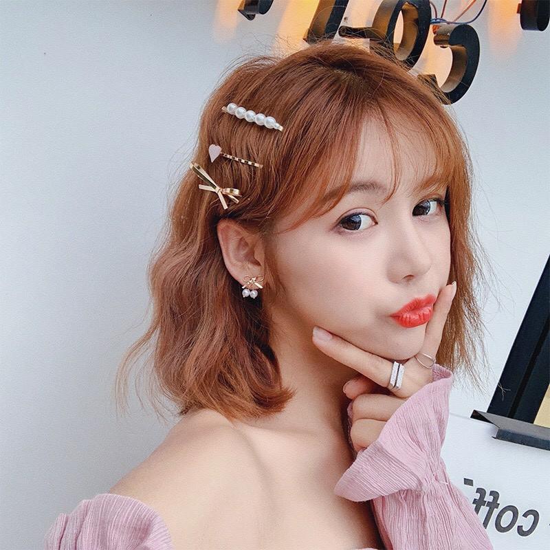 SET 3 KẸP TÓC TIỂU THƯ HÀN QUỐC XINH XẮN Tatitava