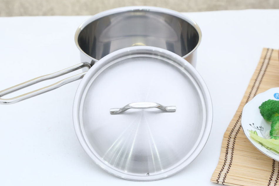 Bộ Nồi Inox 3 Đáy Gồm 3 Nồi 1 Chảo 1 Xửng Fivestar FS08CG1 - Hàng Chính Hãng