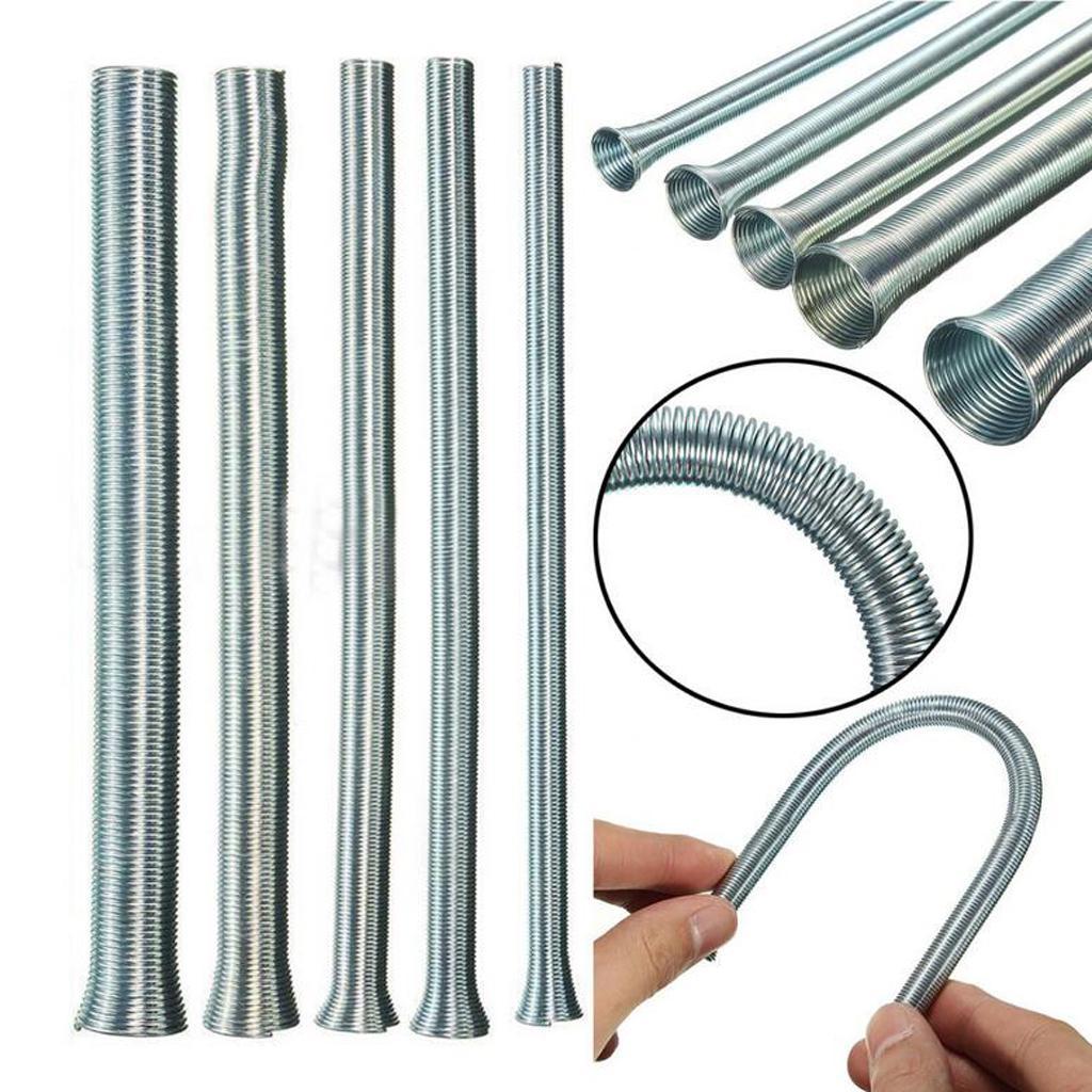 5pcs Stainless Steel Tube Bending Spring Set 1/4″,5/16″,3/8″,1/2″,5/8″