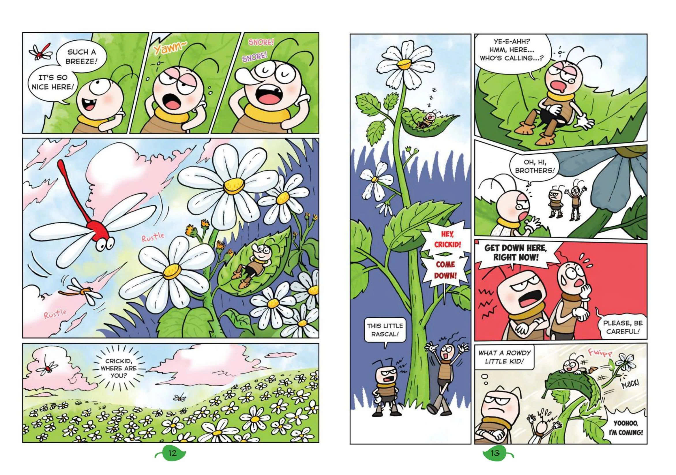 Truyện Tranh tiếng Anh - Adventures Of Crickid - Tập 1 Và Tập 2