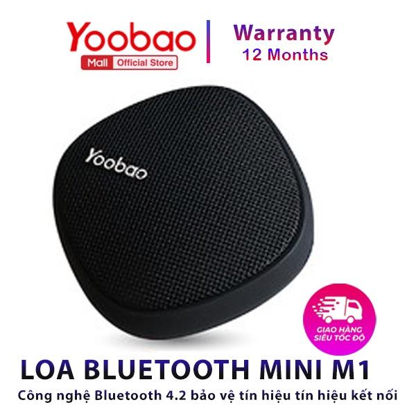 Loa Bluetooth mini Yoobao M1 - Dung lượng 2000mAh - Công suất 3W - Hàng nhập khẩu