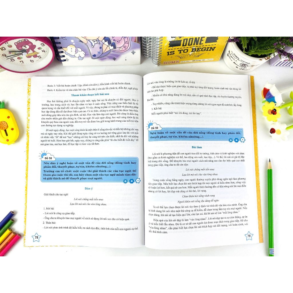 Sách - Combo 2 cuốn Những Bài Làm Văn Mẫu Lớp 8 - Cánh Diều - ndbooks