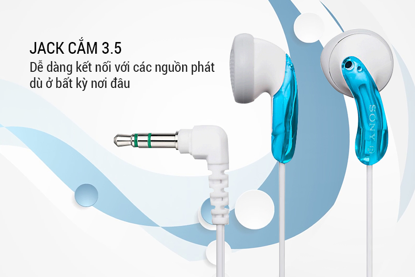 Tai Nghe Nhét Tai Sony Fontopia MDR-E9LP - Hàng Chính Hãng