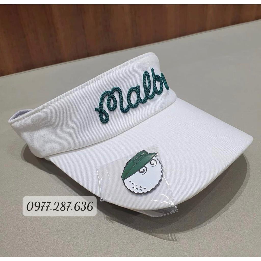 Mũ golf MALBON Nam Nữ nửa đầu phong cách thể thao chống nắng cao cấp - MG016