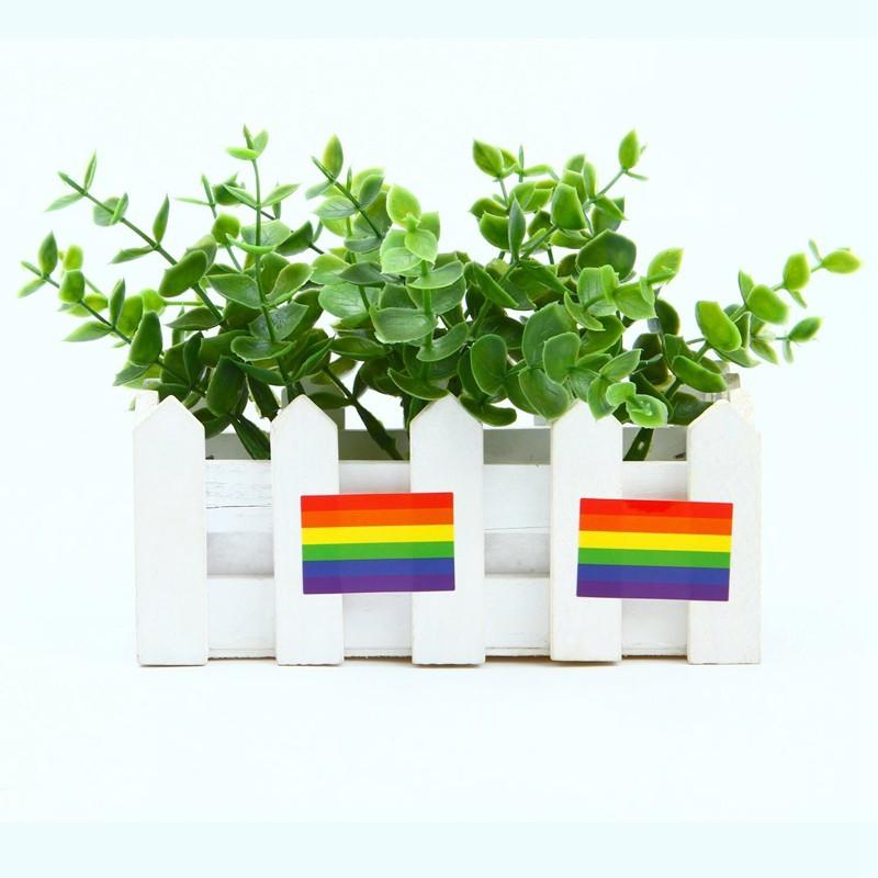 Miếng dán cầu vồng cho cộng đồng LGBT 3*5 cm