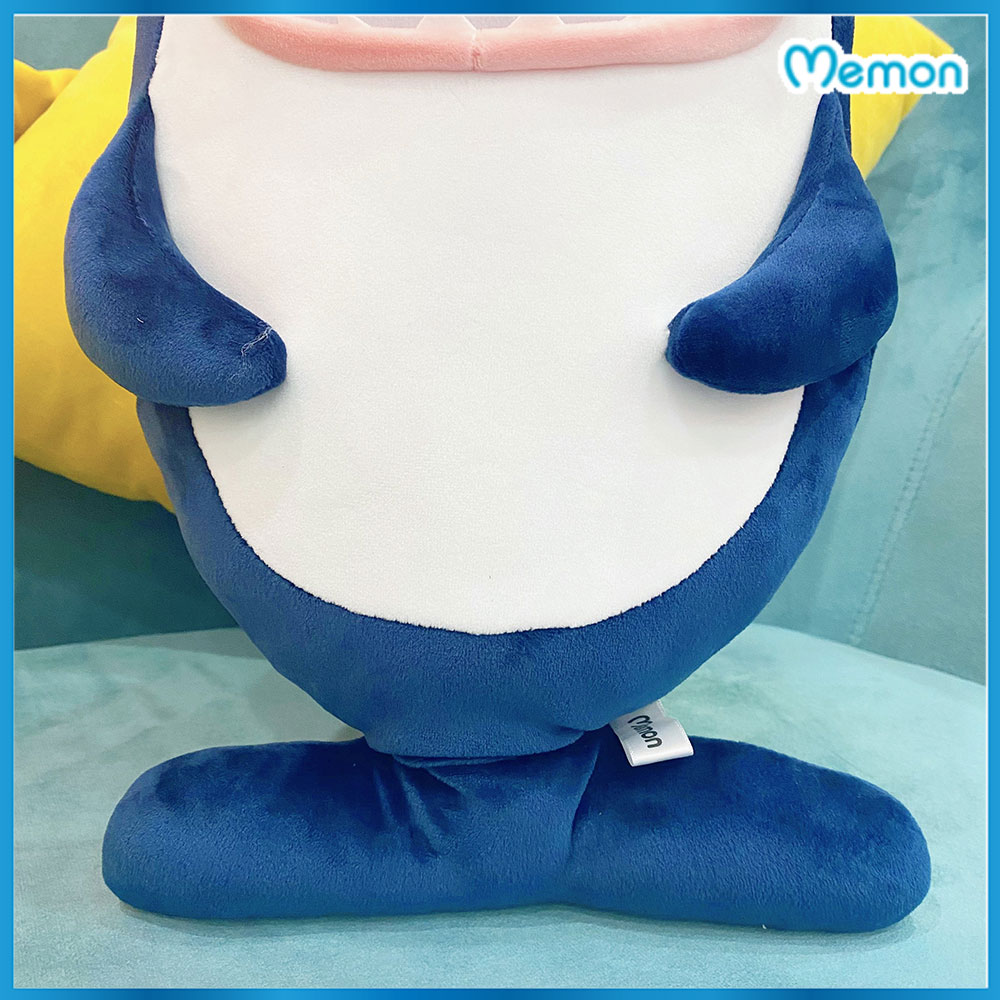 Gấu bông cá mập mặt mèo – Size từ 45 cm – Quà tặng thú nhồi bông baby shark siêu dễ thương – Gối ôm cho bé ngủ ngon