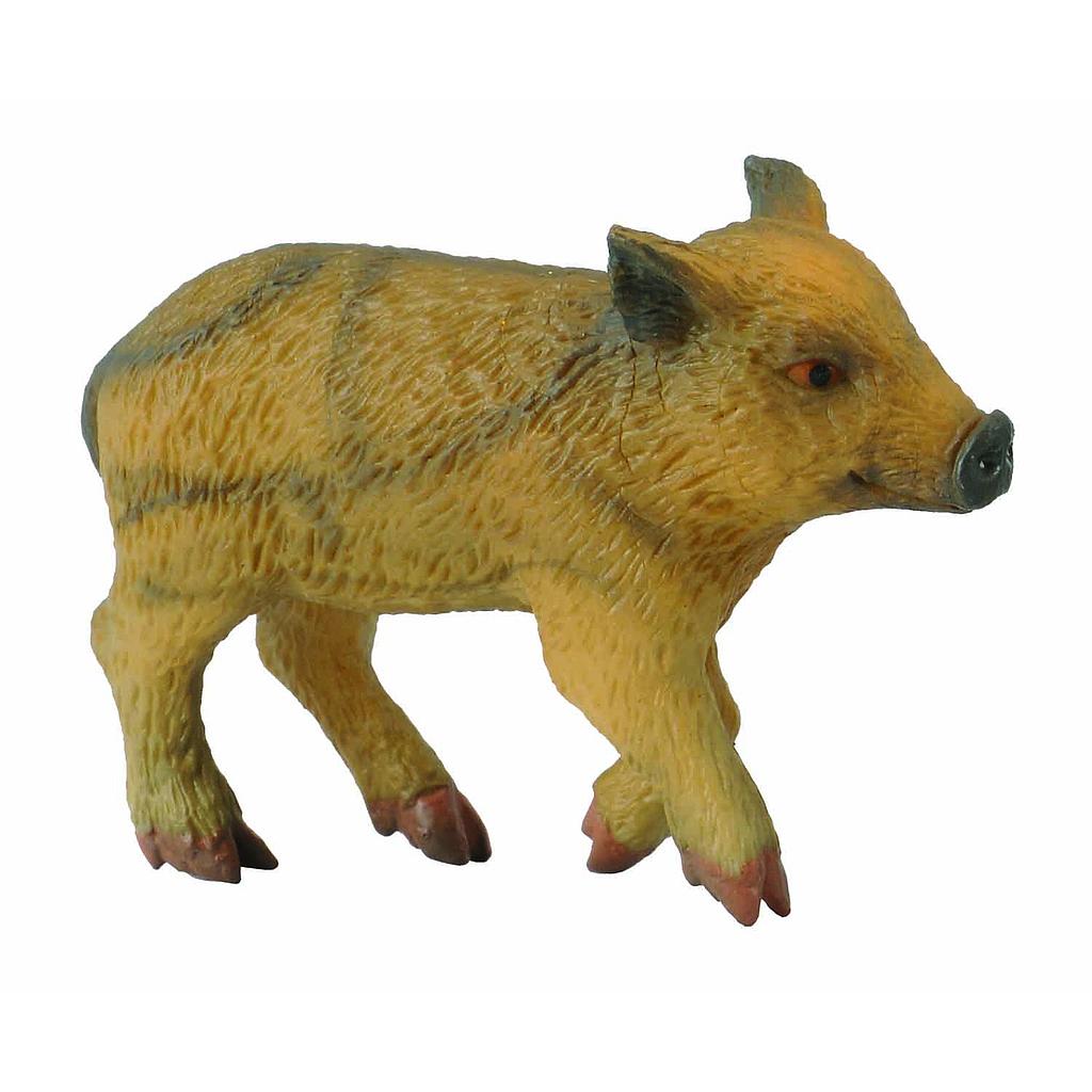 Mô hình thu nhỏ: Lợn Rừng con - Wild Piglet - Walking , hiệu: CollectA, mã HS 9651241[88365] -  Chất liệu an toàn cho trẻ - Hàng chính hãng