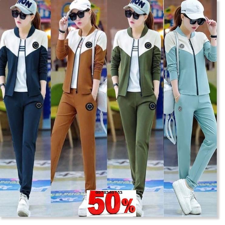 Bộ Đồ Nữ 3 món thời trang Phong cách