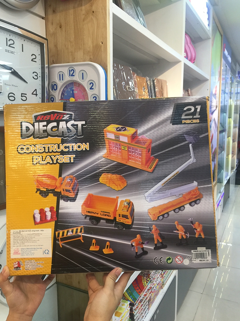 Đồ Chơi Mô Hình Công Trình Diecast 70362 (21 Chi Tiết) - PLAYMIND 70362