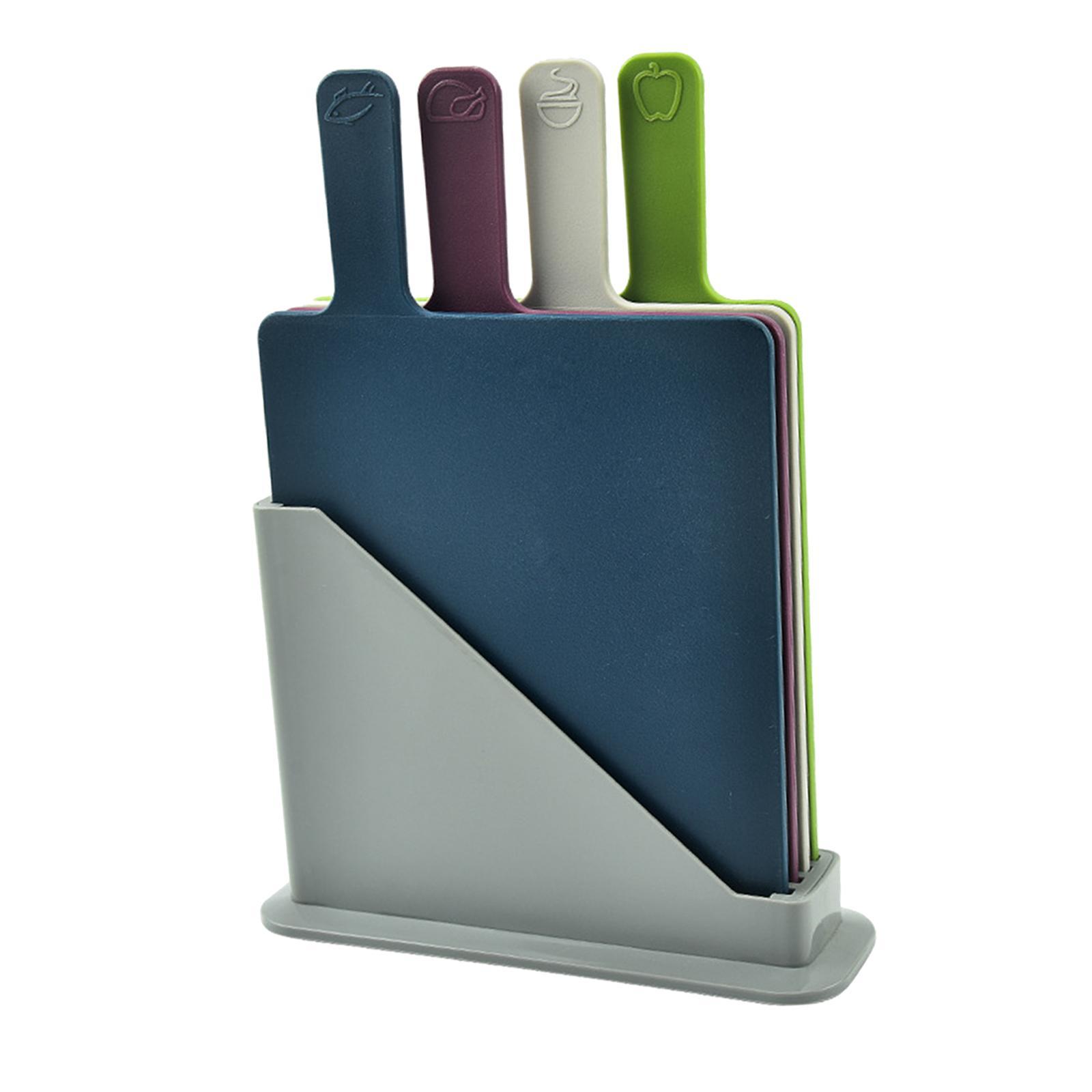 Small Chopping Board BPA Free Slot Storage for Camping Outdoor Kitchen