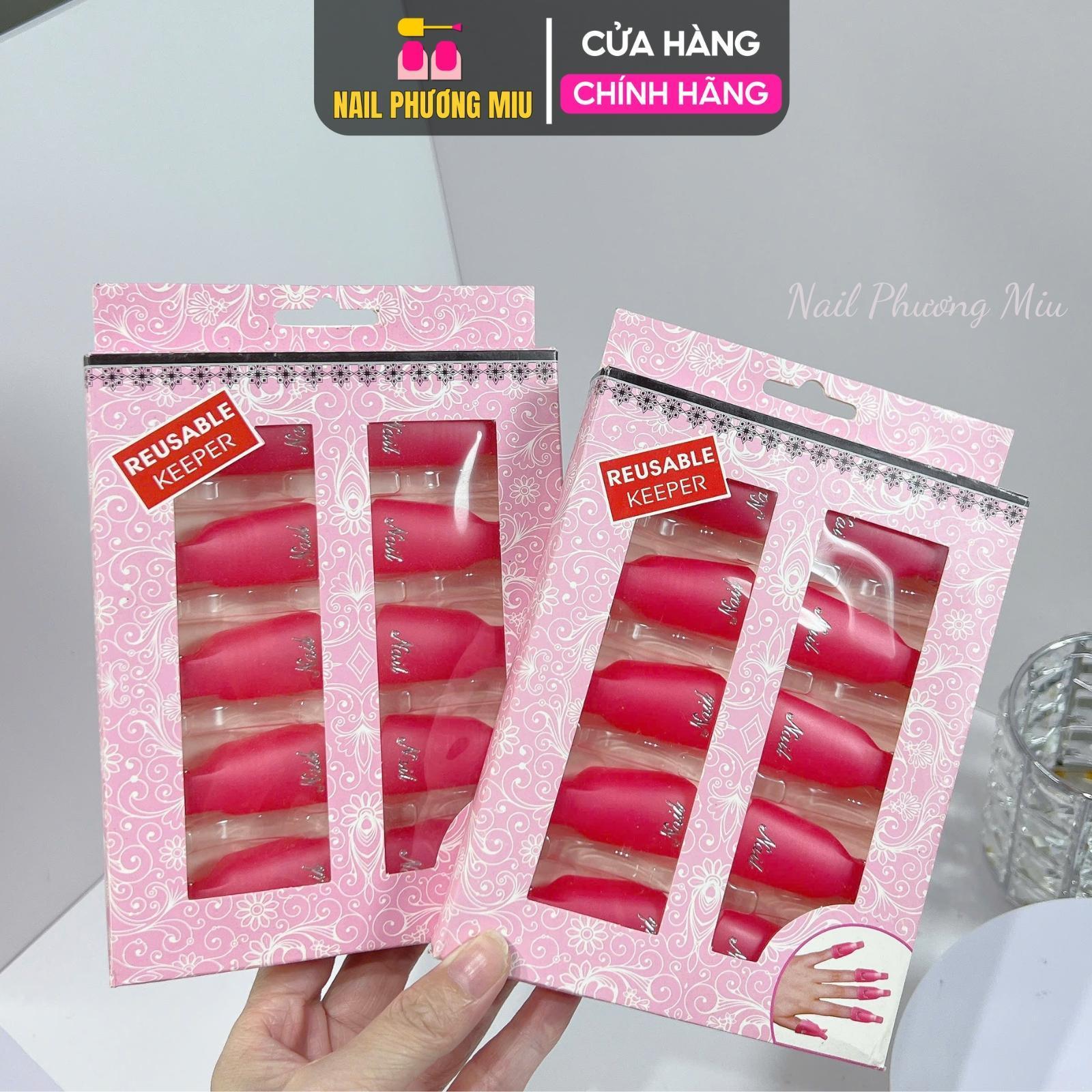 Kẹp Ủ Tay Phá Gel Silicon Dẻo Làm Nail, Set 10 Cái Tiện Lợi, Không Khí Không Lọt, Tháo Gel Nhanh Chóng, Bảo Vệ Móng