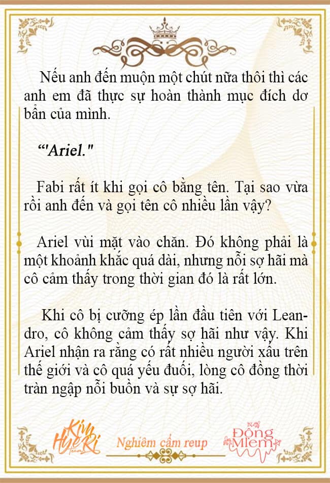 [novel 18+] ariel, thánh nữ dâm đãng chapter 45 4