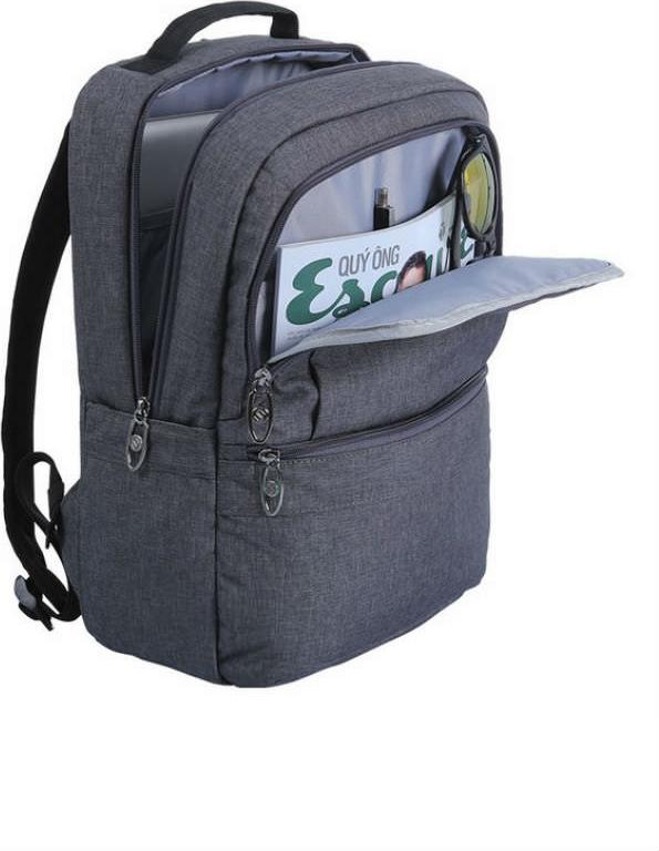 Balo SimpleCarry Issac 6 (38 x 27cm) - D.Grey 