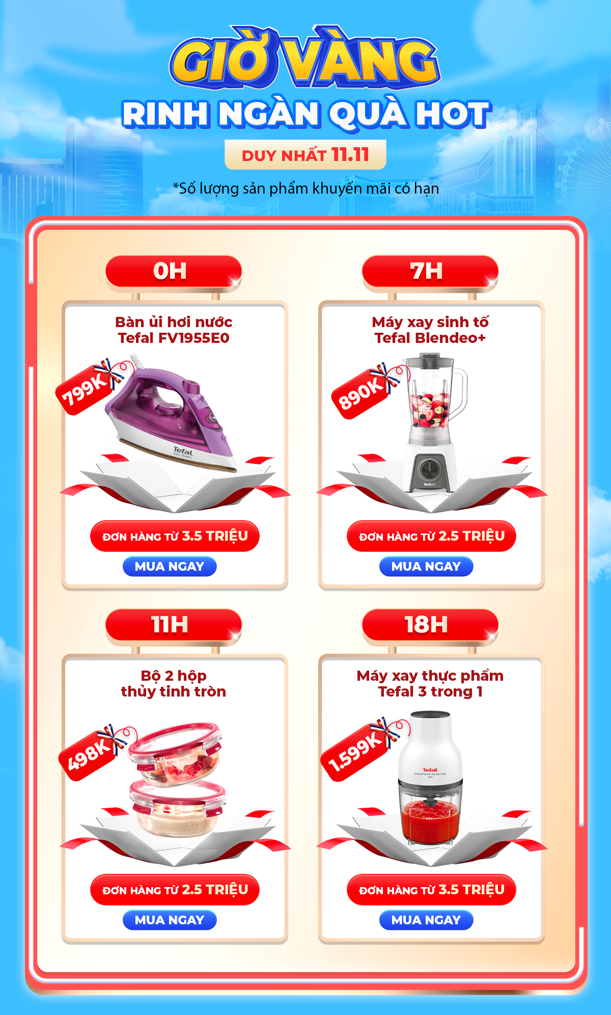 Bộ nồi chảo cán rời 3 món Tefal Ingenio Daily Chef (chảo chiên 22cm, chảo chiên 26cm, tay cầm rời) - Hàng chính hãng