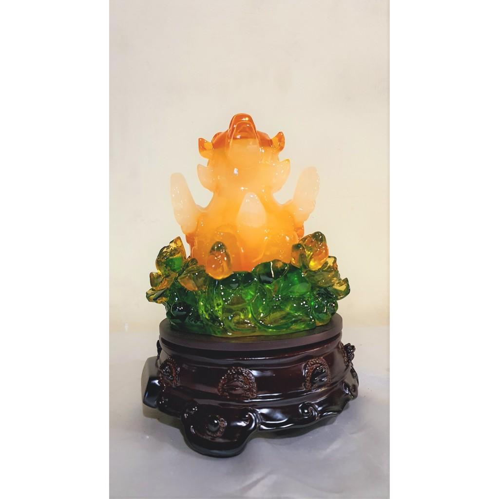 Tượng tỳ hưu phong thủy đế xoay cao 20cm, sản phẩm chất lượng