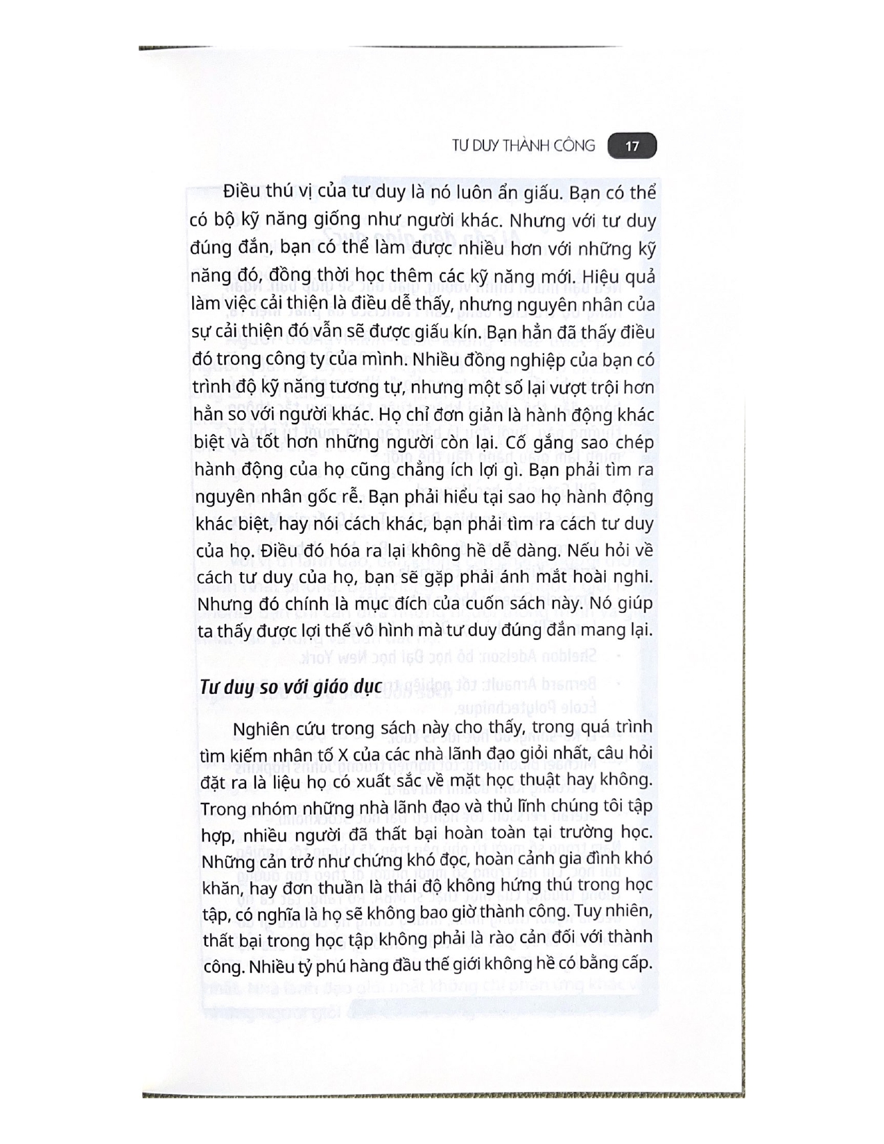 Tư Duy Thành Công - Vanlangbooks