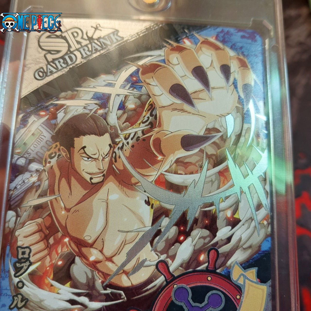 Rob Lucci OPOT SRIT SR Thẻ OnePiece nhật băng hải tặc CP9 Anime One Piece hiệu ứng phản quang 1459 NF4 1-5