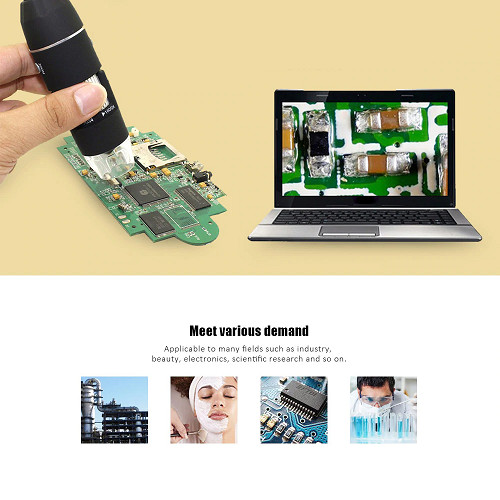 KÍNH HIỂN VI ĐIỆN TỬ PHÓNG ĐẠI 1600X KẾT NỐI ĐIỆN THOẠI VÀ MÁY TÍNH DIGITAL MICROSCOPE