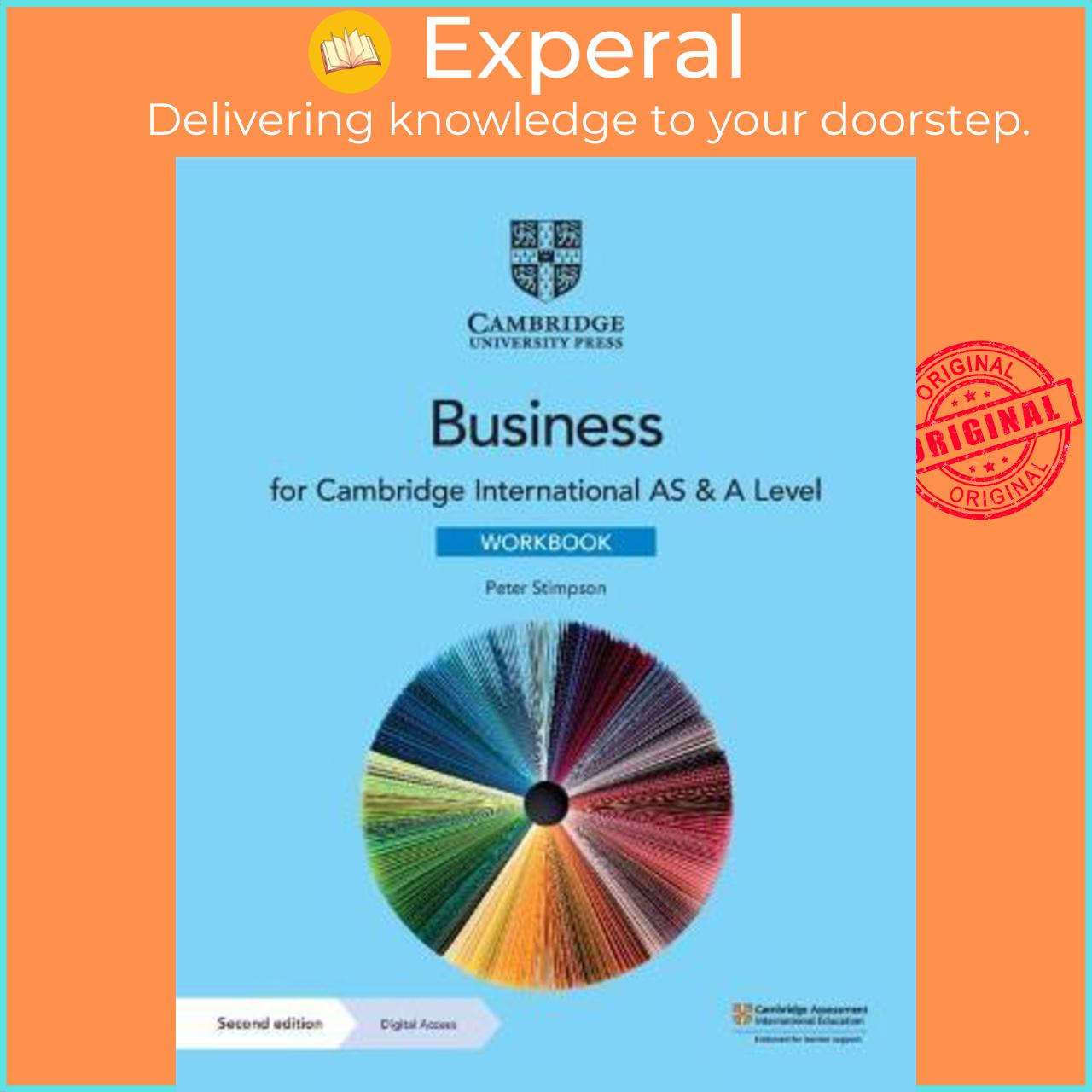 Sách - Cambridge International AS & A Level Business Workbook with Digital Acc by Peter Stimpson