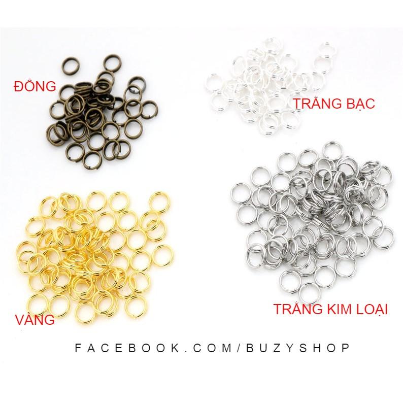 Khoen 2 vòng, khoen làm đồ trang sức, khoen nối