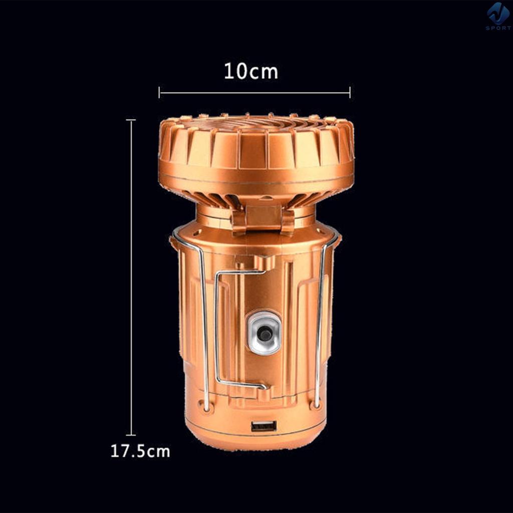 Đèn Led Măng Xông 9299 Có Quạt Dùng Pin Sạc Và Năng Lượng Mặt Trời