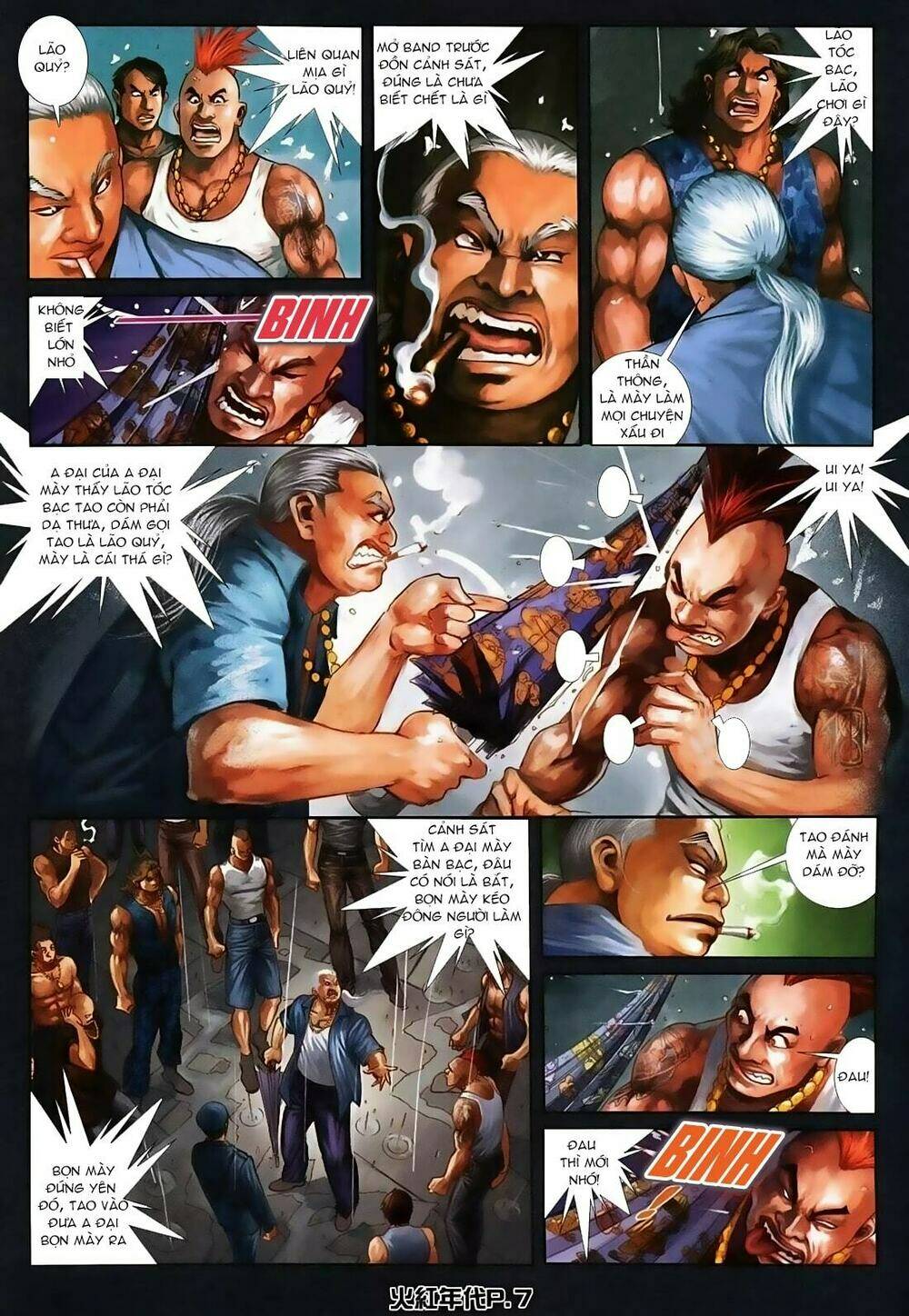 hỏa hồng niên đại hắc cốt đường chapter 123 4