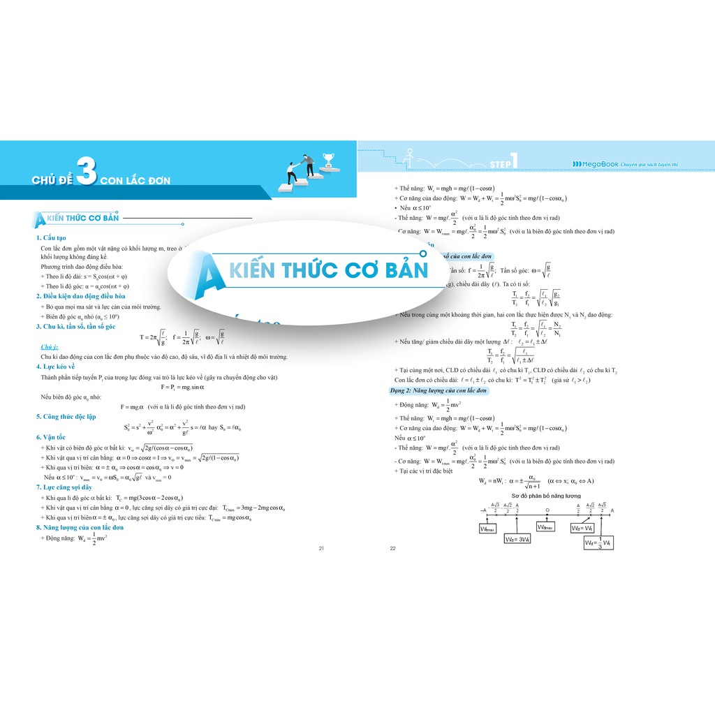 Sách 3 STEP - Tiết lộ bí quyết 3 bước đạt điểm 8+ Vật lý