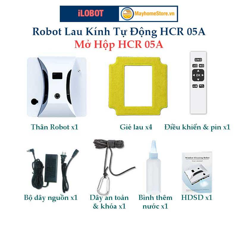 Khăn Lau Kính Cho Robot iLOBOT Vuông Model HCR 05A & HCR 03