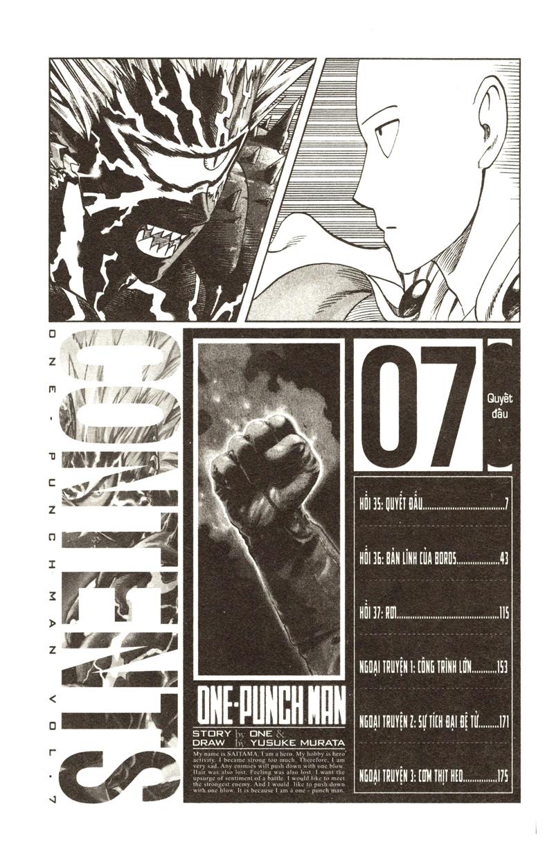 One-Punch Man - Tập 7: Quyết Đấu (Tái Bản 2022)