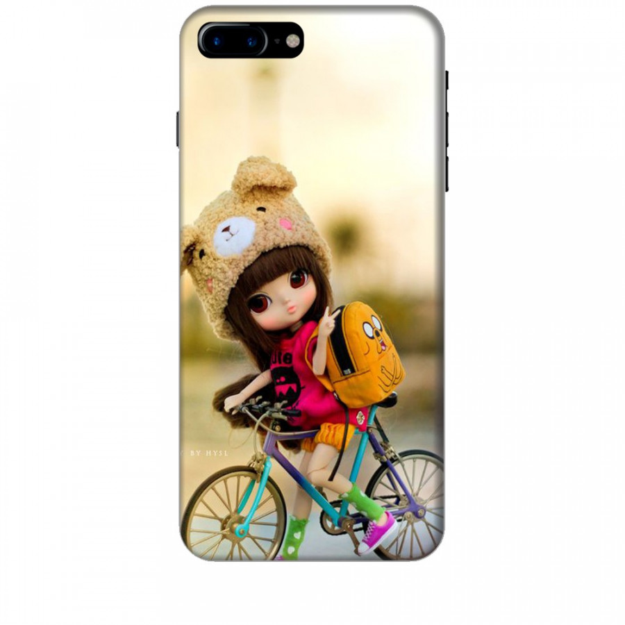 Ốp lưng dành cho điện thoại IPHONE 8 PLUS Baby anh Bicycle Mẫu 2