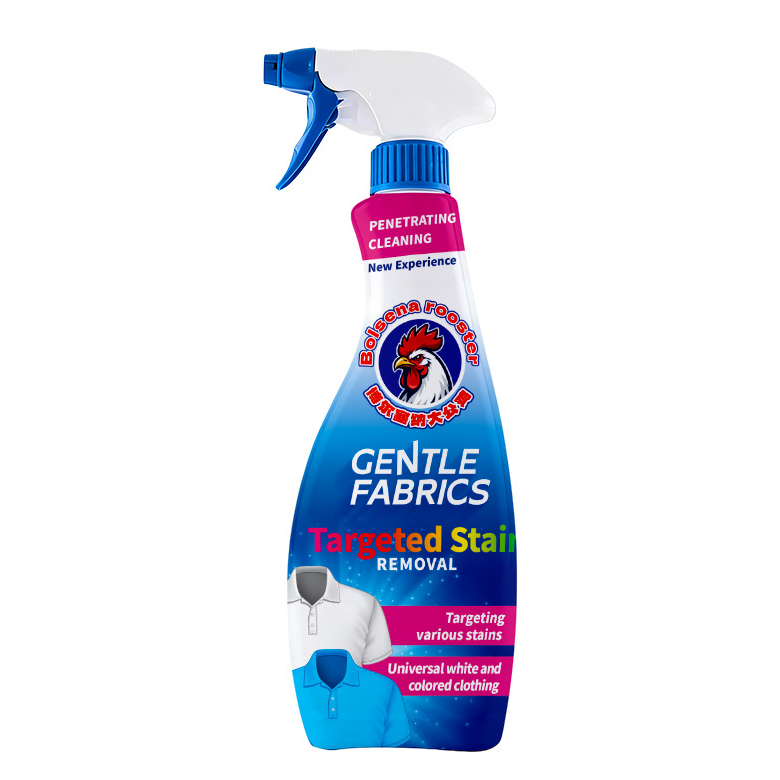 Nước tẩy giúp làm sạch vết bẩn cổ áo nấm mốc trên quần áo hiệu quả Borsena Rooster 550ml