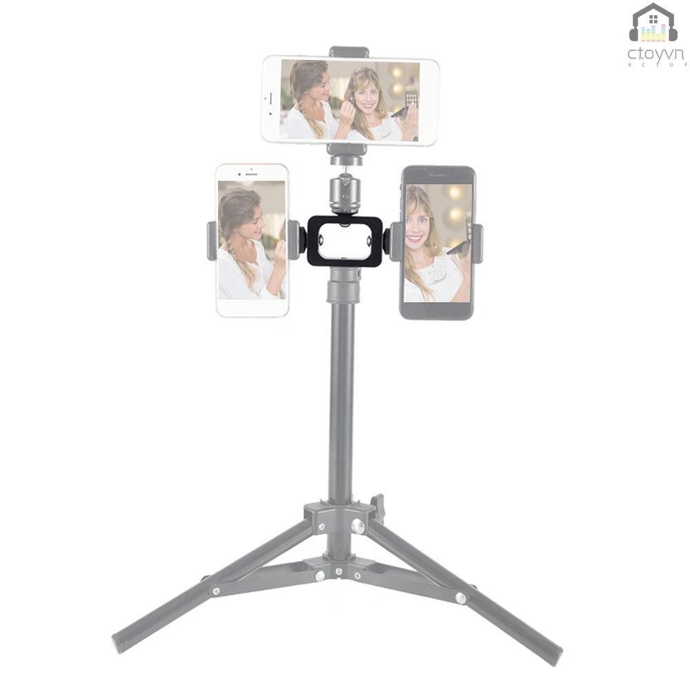 Giá đỡ kim loại mở rộng 3 chân với ốc vít 1/4 inch hỗ trợ live stream