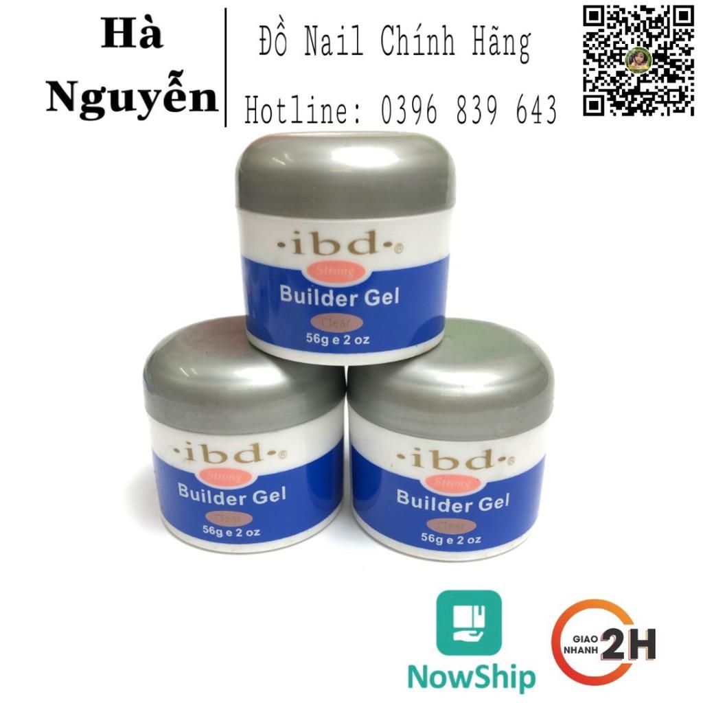 Gel Lạnh IBD - Gel Đắp Móng Không Nóng Không Chảy 56gr