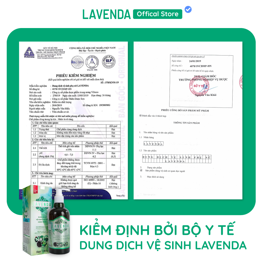 Combo 2 chai rửa LAVENDA làm sạch sâu, khử mùi hôi, khí hư, phòng ngừa bệnh phụ khoa (Lavenda 275ml/chai)