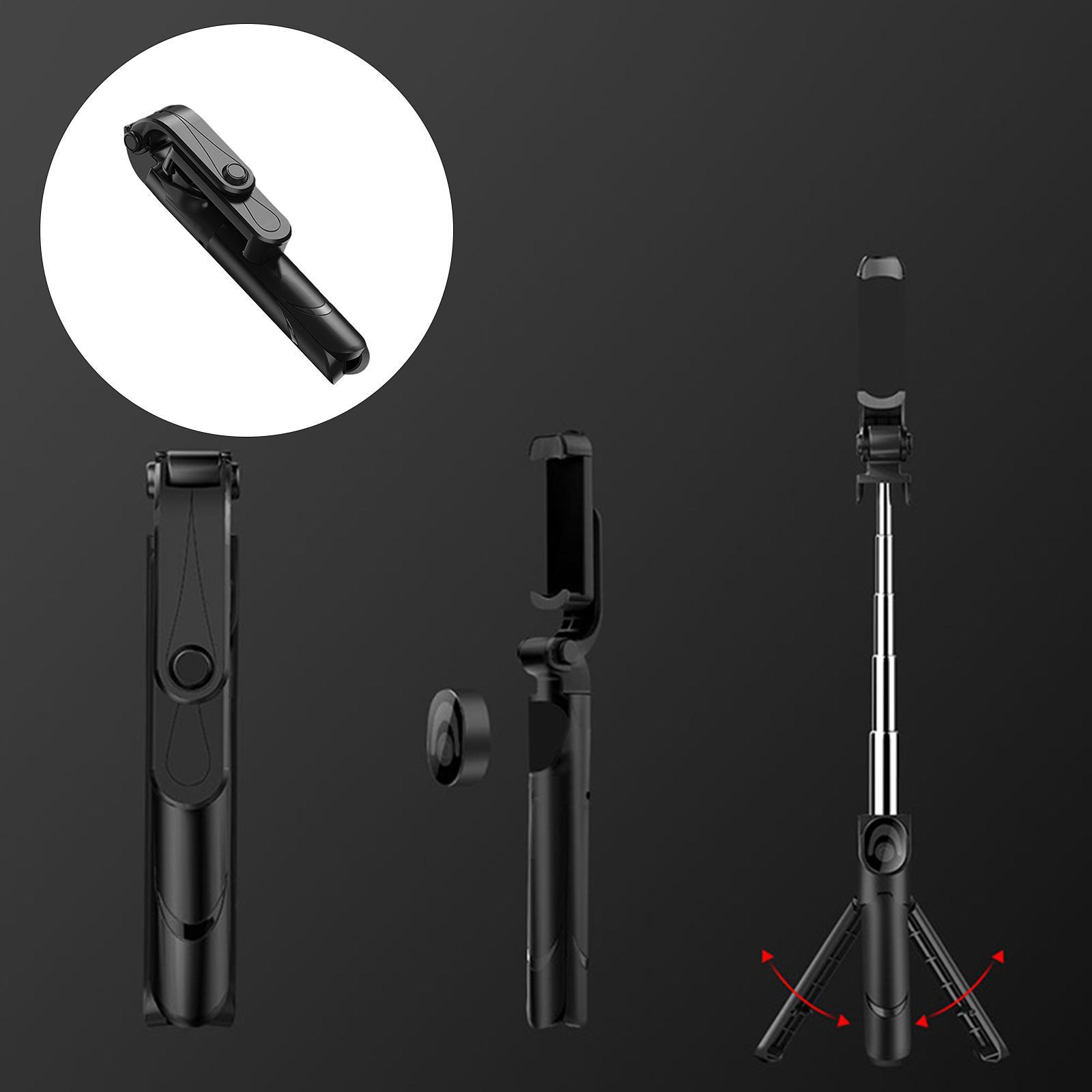 3 in 1 Bluetooth Selfie Stick Tripod Black